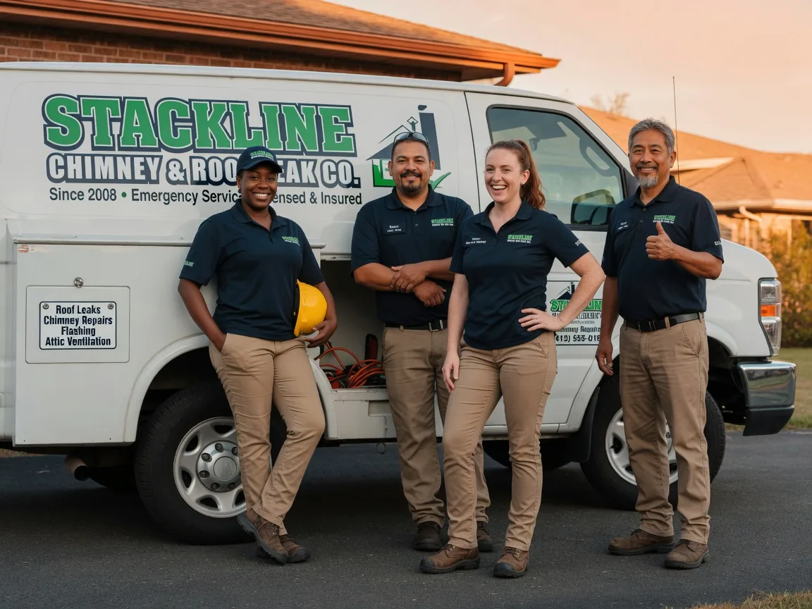 Chimney flashing repair company in Draper, UT